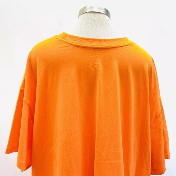NWT TEK GEAR Women Short Sleeve Crew Neck On the Go Gear Orange Shirt Plus Sz 3X - Picture 10 of 12
